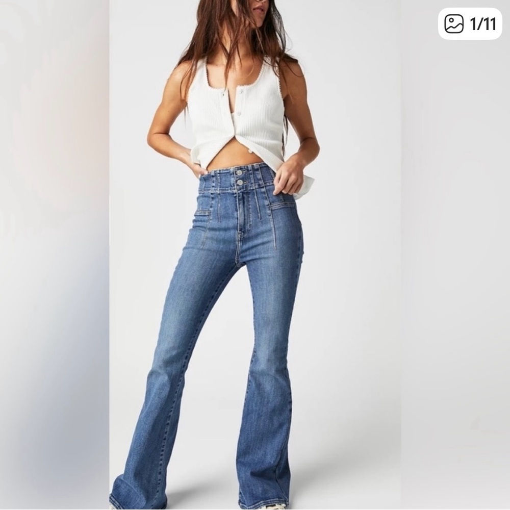 Free People Jayde Flare Jeans
